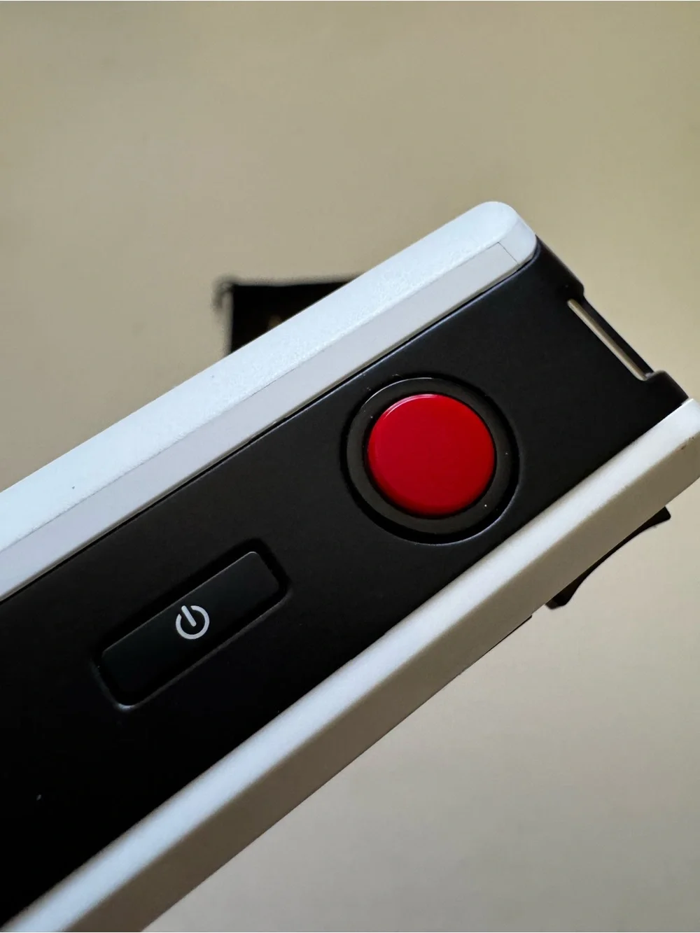Polaroid White Instant Print Camera with Charger